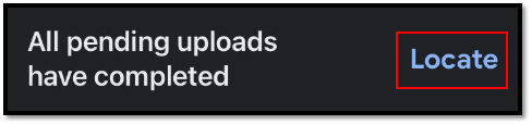 GoogleDriveAllPendingUploadsComplete.png