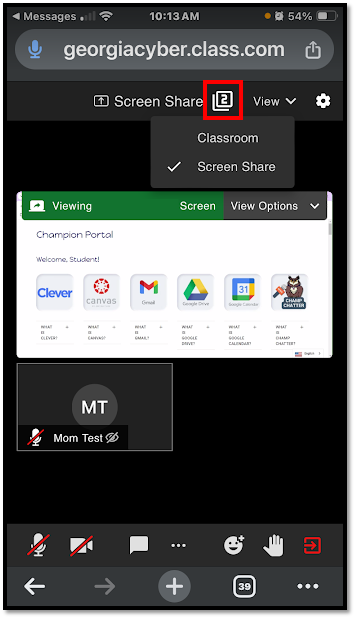 Screenshare tab to Classroom tab.png