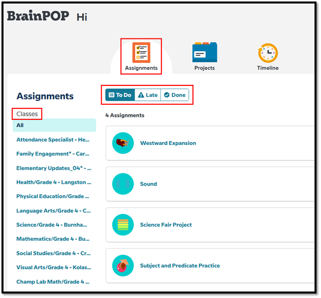 BrainPOP – GCA Student & Family Help Center