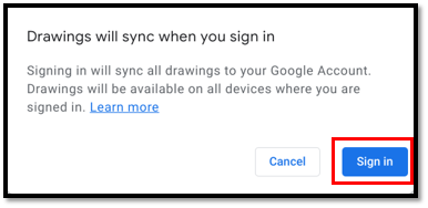 Chrome Canvas sign in to sync.png