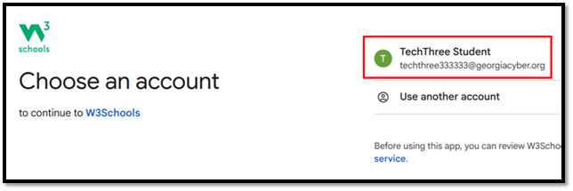 W3 Choose GCA Google account.png