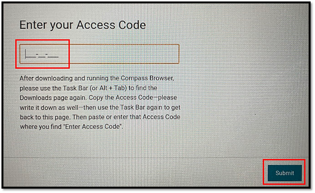 Certiport Access Code.png