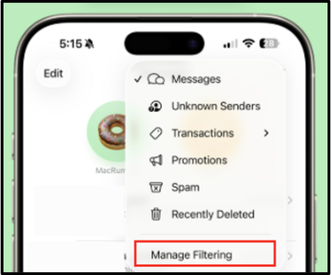 known manage filtering.png